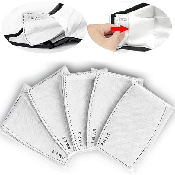 Sequin Face Mask w/5 High Grade Filters - Picture 6 of 7